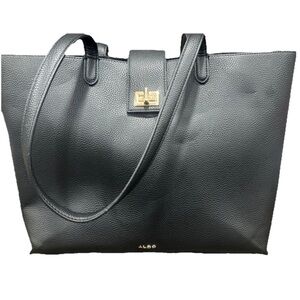 Aldo Elegant Black Tote Bag